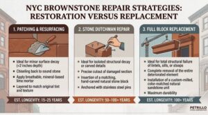brownstone repair infographic